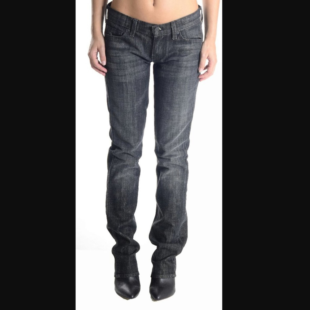 7 For All Mankind Crystal Chain Link Pocket Jeans
